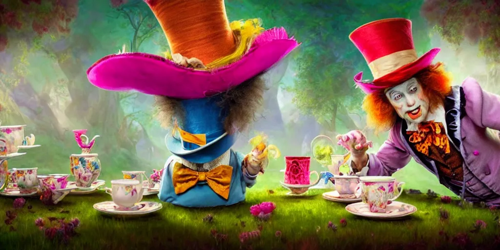 Mad Hatter Tea Party: An Alice in Wonderland Themed Birthday. -  DomestikatedLife