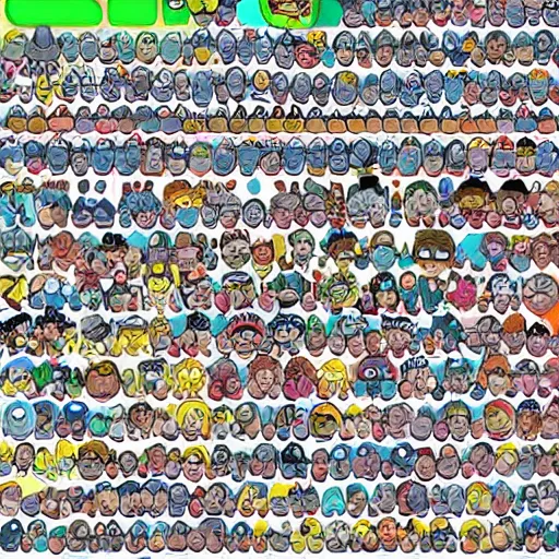 Image similar to 1 0 0 0 different mortys from rick and morty