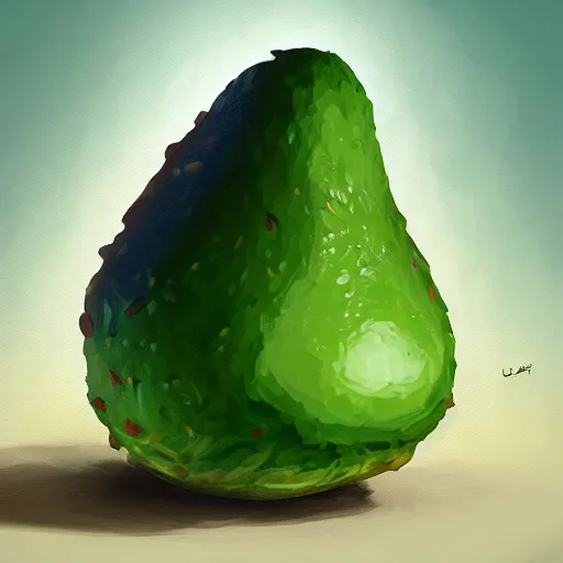 Prompt: God of Avocado, digital painting, ultradetailed, artstation