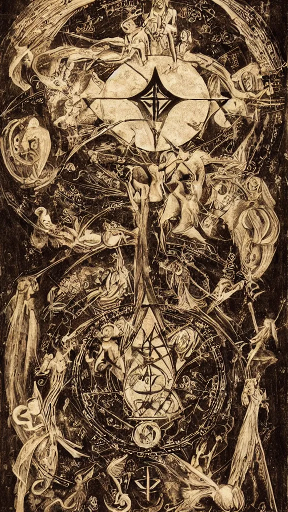 esoteric art by john dee | Stable Diffusion