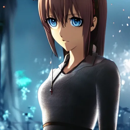 Image similar to still of the main female character from the biggest anime of 2 0 2 3