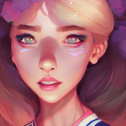 Prompt: a portrait of a beautiful cheerleader, art by lois van baarle and loish and ross tran and rossdraws and sam yang and samdoesarts, digital art, highly detailed, intricate, sharp focus, Trending on Artstation HQ, deviantart, unreal engine 5, 4K UHD image