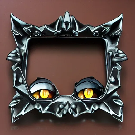 Image similar to cat fangs frame