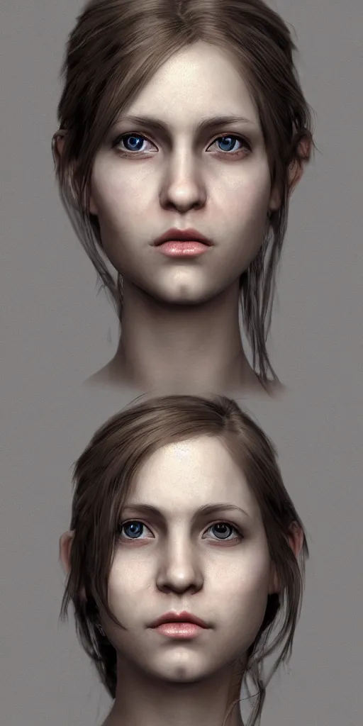 Image similar to hyperrealist female communicant by mike franchina, fantasy art, photo realistic, dynamic lighting, artstation, poster, volumetric lighting, very detailed faces, award winning, full face, symmetry