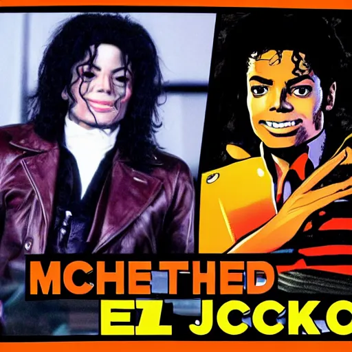 Image similar to michael jackson learn javascript, hq marvel comic