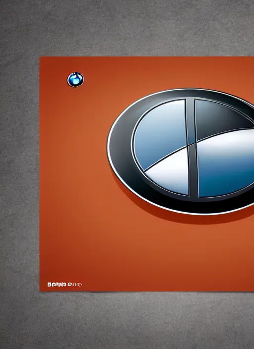 Image similar to abstract advertising illustration for bmw