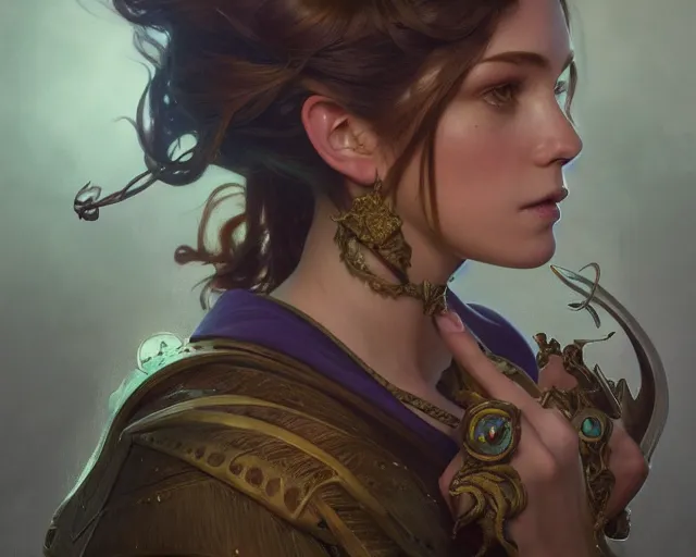 Prompt: photography of maginel wright enright barney, deep focus, d & d, fantasy, intricate, elegant, highly detailed, digital painting, artstation, concept art, matte, sharp focus, illustration, hearthstone, art by artgerm and greg rutkowski and alphonse mucha