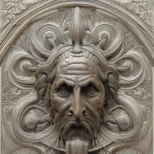 Prompt: artstation concept of a beautifulwooden relief, hyperdetailed, artstation trending, world renowned artists, worth 1 0 0 0. com, historic artworks society, antique renewel, cgsociety, by greg rutkowski, by gustave dore, deviantart