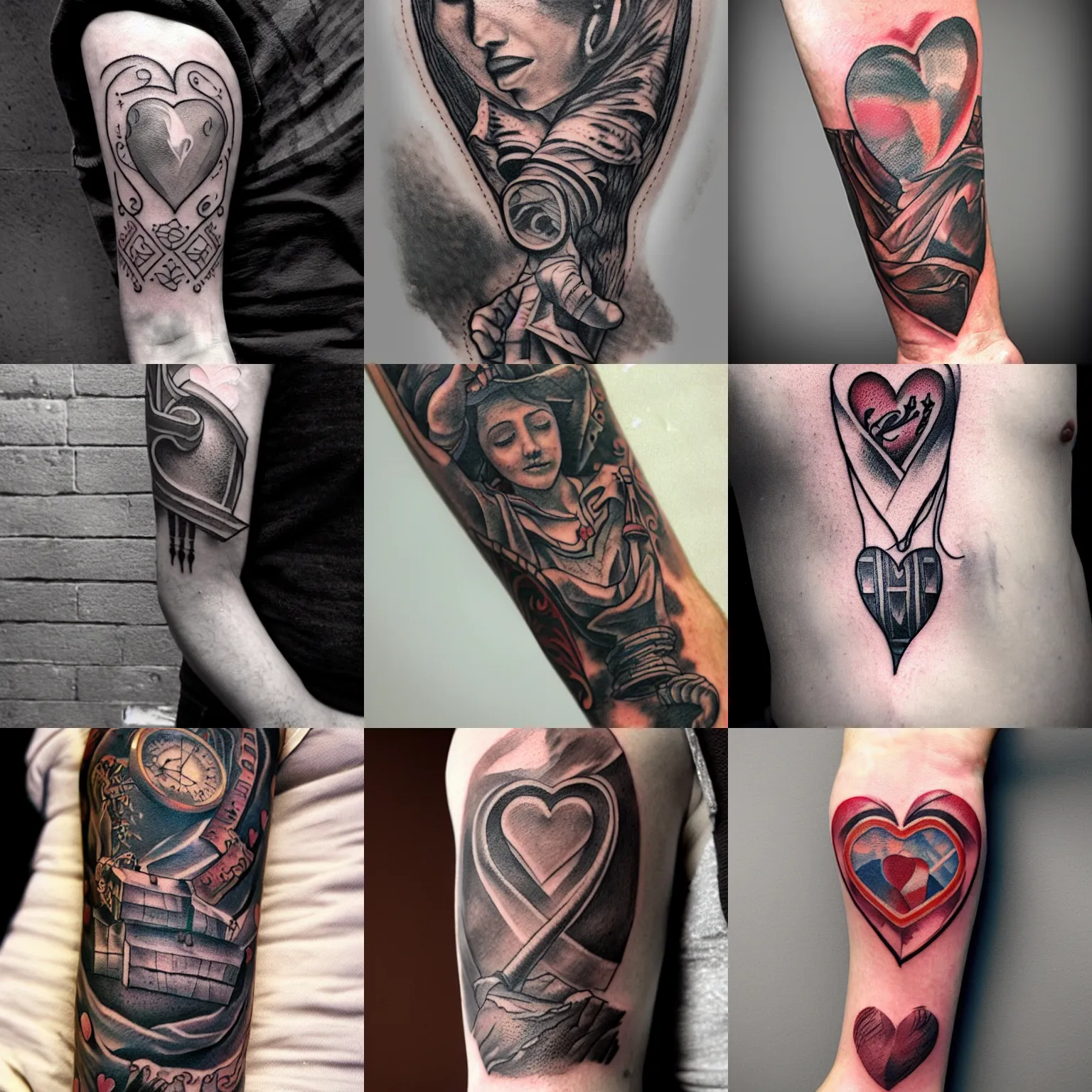 Arm tattoo design - Ace Tattooz