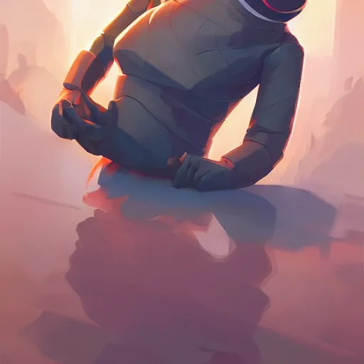 Image similar to hero world the day the earth stood still 1 9 5 1, behance hd by jesper ejsing, by rhads, makoto shinkai and lois van baarle, ilya kuvshinov, rossdraws global illumination