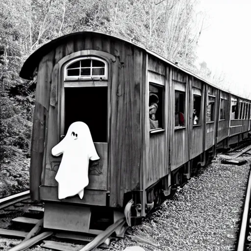 Image similar to ghost train ride