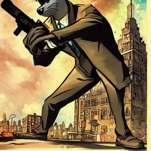 Prompt: blacksad