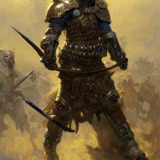 Prompt: the strongest persian warrior, face covered in shadows by his helmets, highly detailed painting by donato giancola and bayard wu, 8 k, digital art