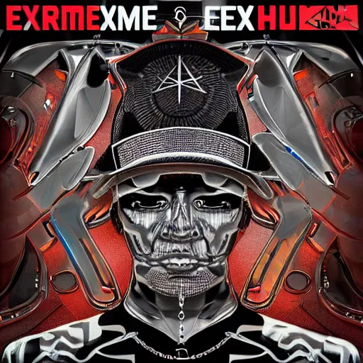 Image similar to extreme, uhdr, best 2 0 5 0 hip hop cover album, fine details, highly detailed, intricate, smooth sharp focus