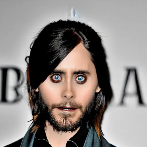 Prompt: scary jared leto