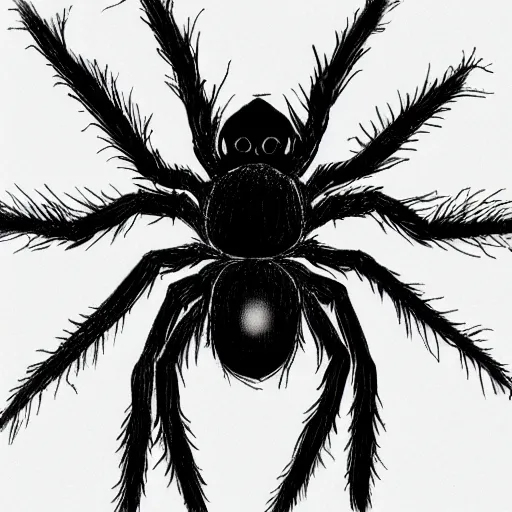 Image similar to spider, diagram, detailed