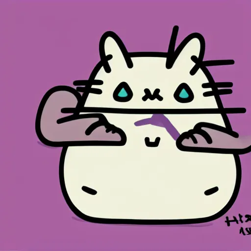 Image similar to Hollow Knight as a pusheen,