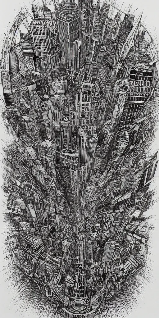 Image similar to city design by aaron horkey