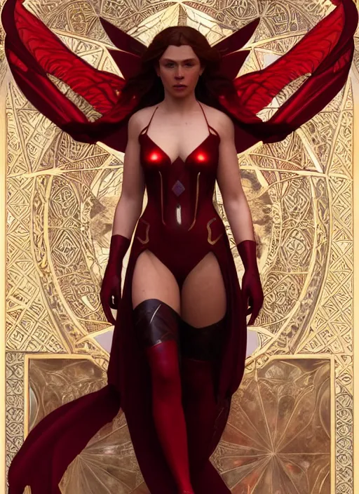 Marvel Future Fight Scarlet Witch Sticker - MARVEL Future Fight Scarlet  Witch Wanda Vision - Discover & Share GIFs