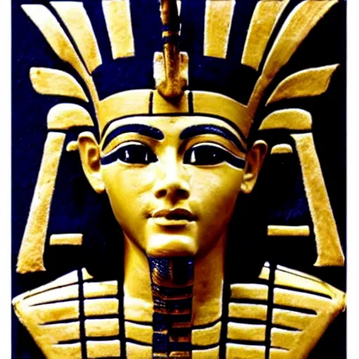 Image similar to johnny depp as the ( ancient egyptian god osiris )