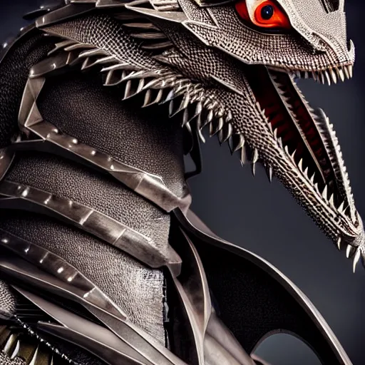 Image similar to epic close up shot, realistic detailed stunning beautiful anthropomorphic robot mechanical female dragon, doing an elegant pose with hand on hip, looking to the side, sleek streamlined armor and design, sharp claws, sleek head, long tail, standing on two legs, wearing a hooded cloak that blows in the wind from behind her, on the beach during sunset, high quality, cinematic art, sunset lighting, artstation, deviantart, furaffinity