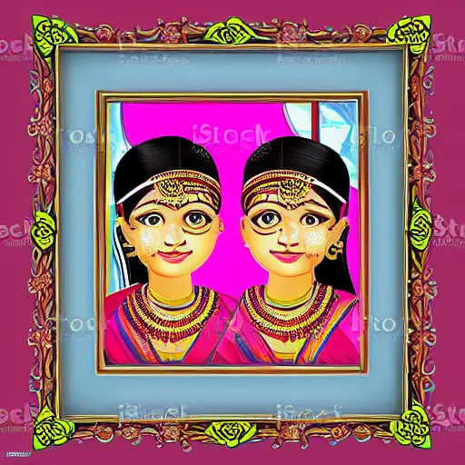 Image similar to happy raksha bandhan theme vector art photorealistic high detailed painting