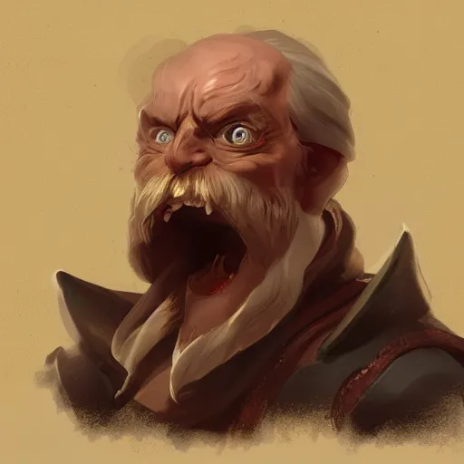 Prompt: concept of a funny character, by even amundsen, artstation