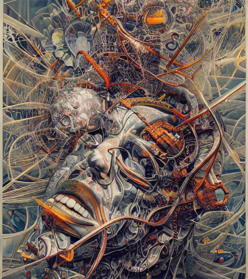 Image similar to mental alchemy by dariusz zawadzki, kenneth blom, mental alchemy, james jean, pablo amaringo, naudline pierre, contemporary art, hyper detailed