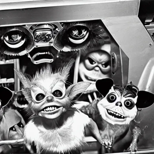 Prompt: gremlins in the machine