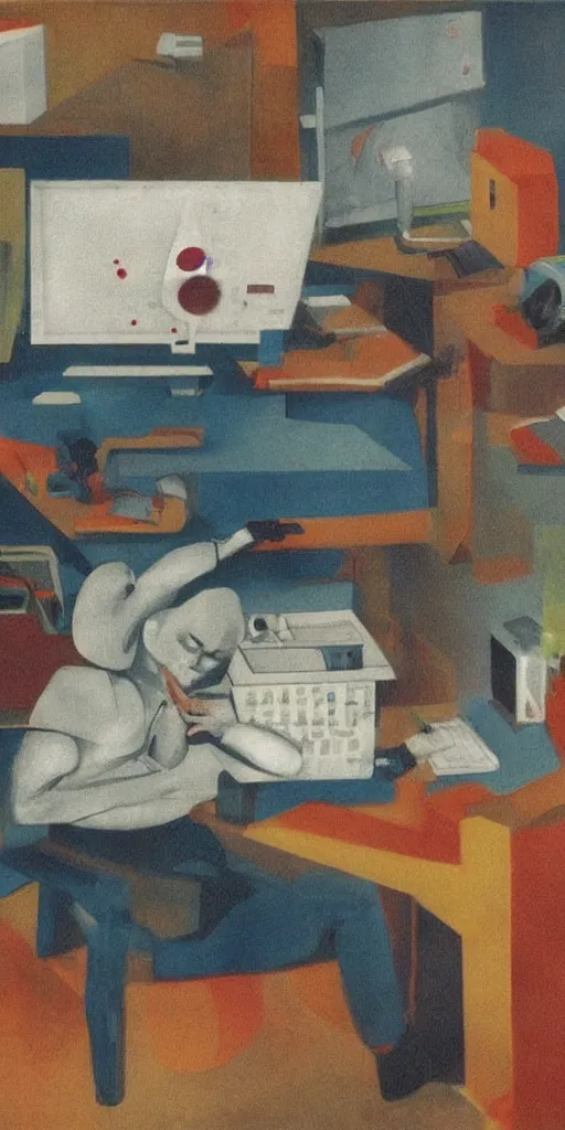 Image similar to what does a computer dream about? Art by Franz hals