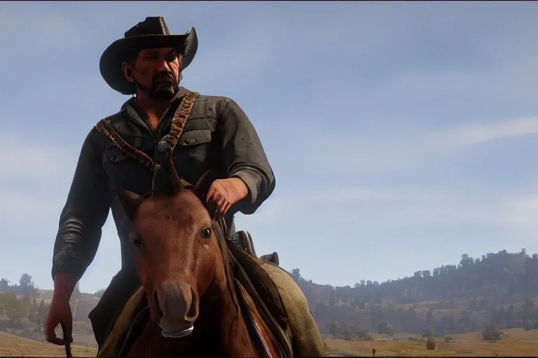 Image similar to robert trejo in red dead redemption 2