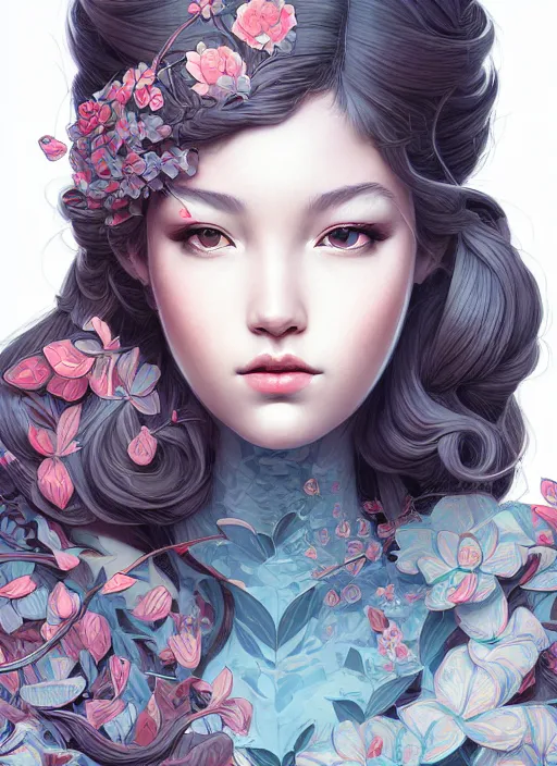 Image similar to girl venizian, extremely detailed, sharp focus, portrait, smooth, digital illustration, by james jean, by rossdraws, frank franzzeta, sakimichan