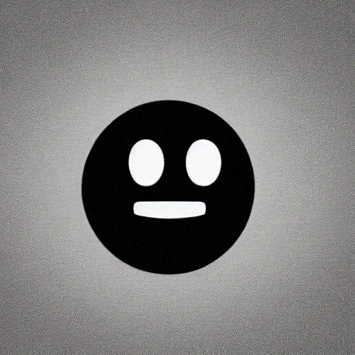 Image similar to mind blown emoji, black background