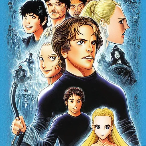 Image similar to Movie poster for The Princess Bride by Yusuke Murata