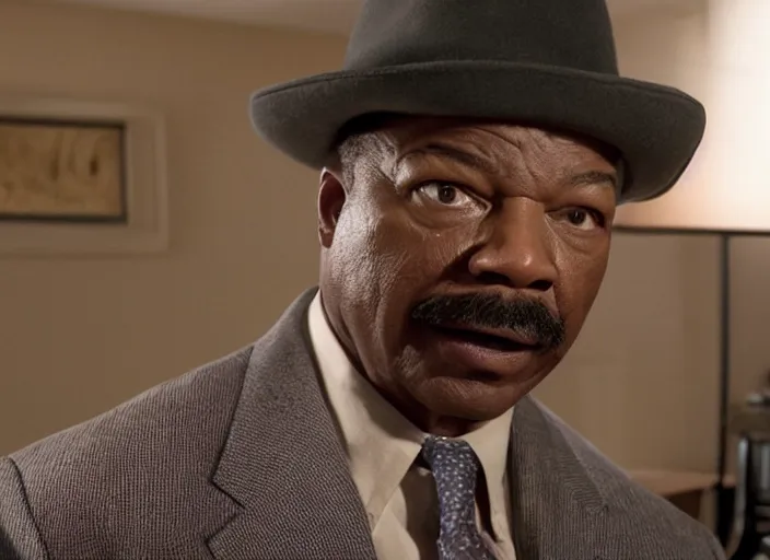 Prompt: carl weathers, movie still, from the new candyman movie, 8 k, realistic