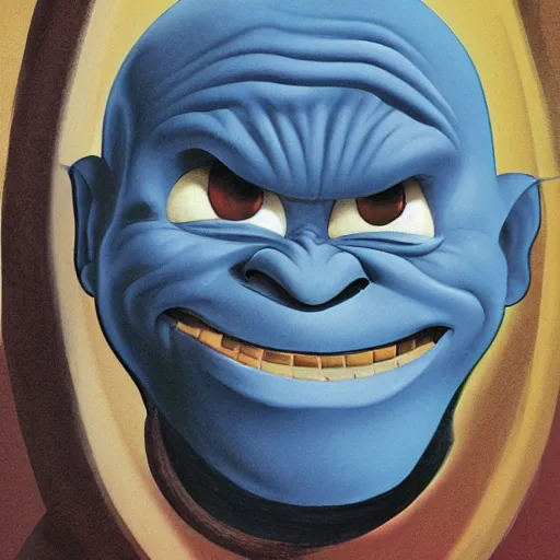 Image similar to inspired by ralph mcquarrie, troll face