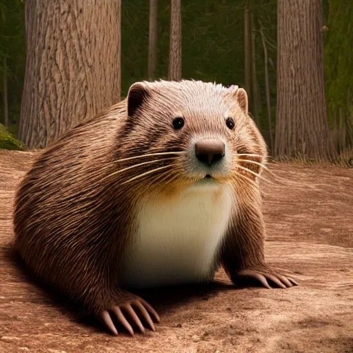 Image similar to hyperrealistic dslr film still of justin bieber disguised as a beaver, stunning 8 k octane comprehensive 3 d render, inspired by istvan sandorfi & greg rutkowski & unreal engine, perfect symmetry, dim volumetric cinematic lighting, extremely hyper - detailed, incredibly real lifelike attributes & flesh texture, intricate, masterpiece, artstation, stunning