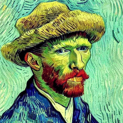 Prompt: high quality high detail painting by vincent van gogh, hd, portrait of a drunk, photorealistic lighting
