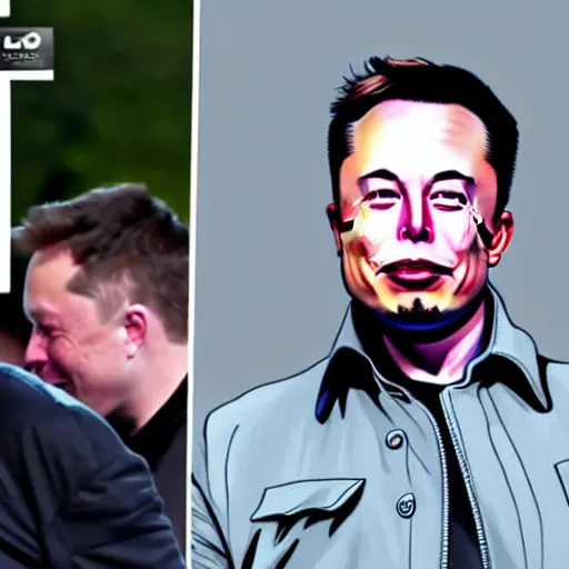 Prompt: Elon Musk Crying