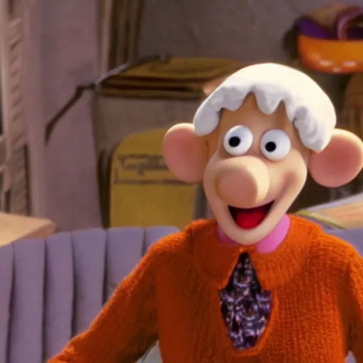 Image similar to still of velma from wallace and gromit