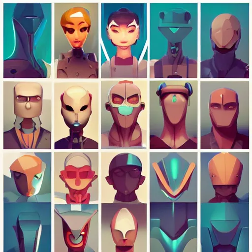 Image similar to face icon stylized minimalist metabots, loftis, cory behance hd by jesper ejsing, by rhads, makoto shinkai and lois van baarle, ilya kuvshinov, rossdraws global illumination