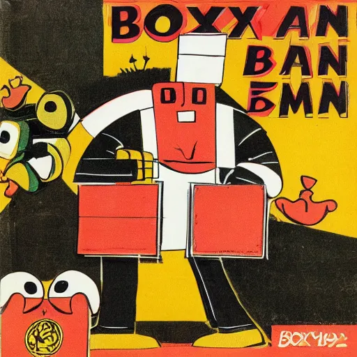 Prompt: boxman