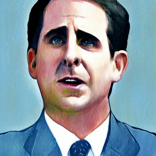 Image similar to michael scott by sutherland, graham