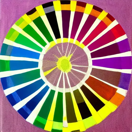 Prompt: color wheel