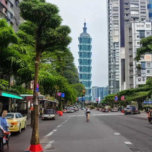 Prompt: Taipei Taiwan