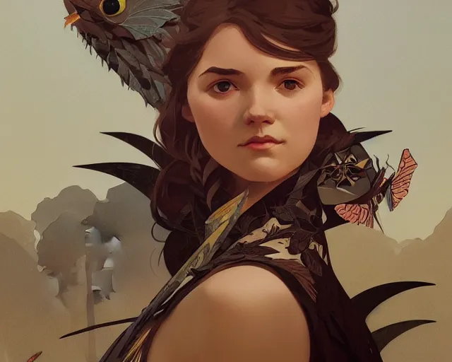 Image similar to photography of charley harper, deep focus, d & d, fantasy, intricate, elegant, highly detailed, digital painting, artstation, concept art, matte, sharp focus, illustration, hearthstone, art by artgerm and greg rutkowski and alphonse mucha