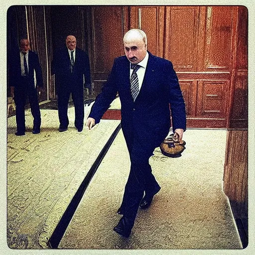 Image similar to “Lukashenko is running away from justice”