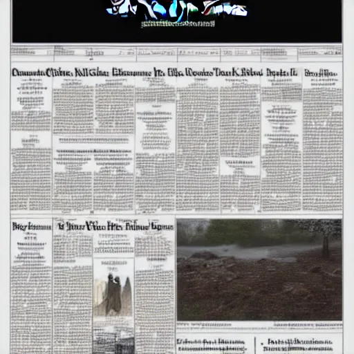 Image similar to high resolution scan of the front page of the new york times for october 3 1 st, 2 0 2 2. readable text.