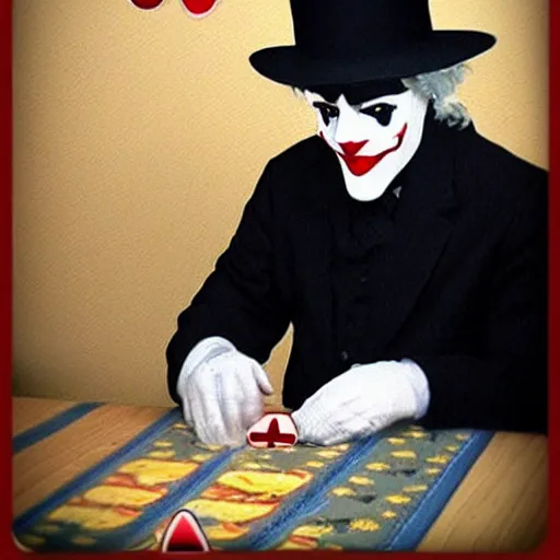 Image similar to amish joker