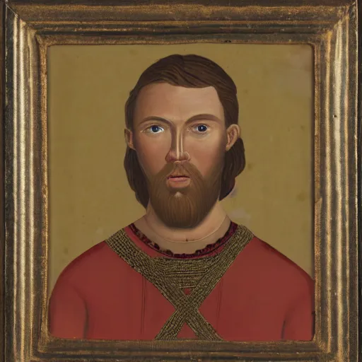 Prompt: portrait of an anglo saxon prince